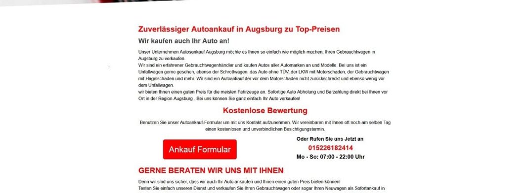 autoankauf